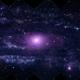 Ultraibolya portré az őszi ég fényes galaxisáról