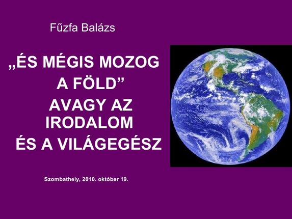 2010. október 19. - Dr. Fűzfa Balázs előadása