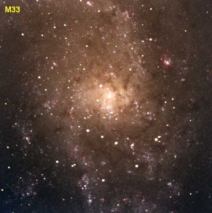 Típus: Galaxis, α = 1:33:51.9, δ = 30:39:29, Csillagkép: , Fényesség: 5.5, Méret: 4122|2496|23
