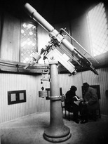  19/265 cm-es Cooke-refraktor a kiskartali Podmaniczky csillagvizsgálóban