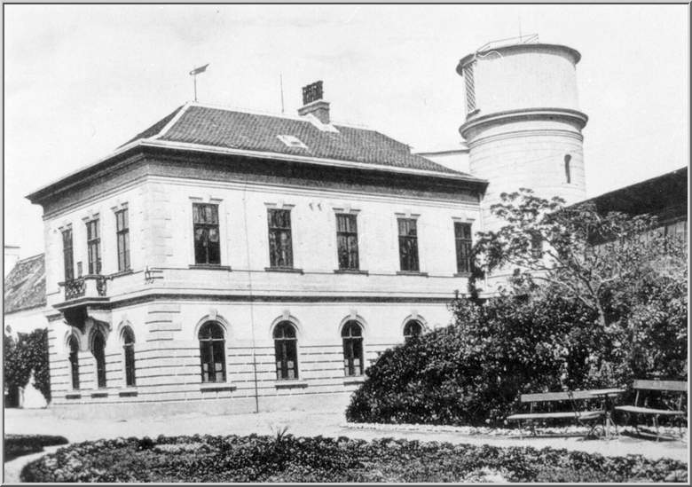 THE BUILDING OF THE OBSERVATORY IN 1881